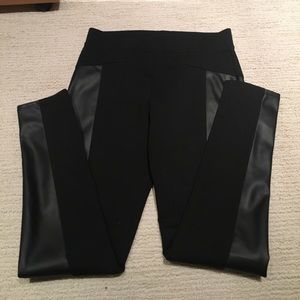 NWOT BCBGeneration Faux Leather Leggings M